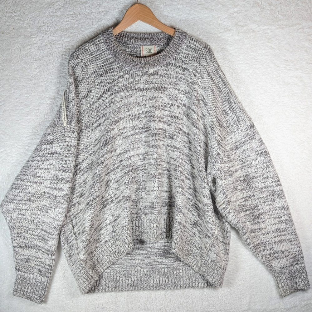 BDG Urban Outfitters Cozy Gray Women's Sweater‎ Oversized Fot Up To XL